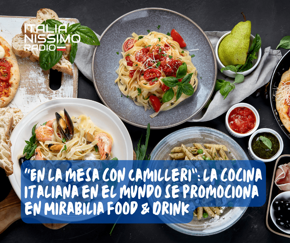 “En la mesa con Camilleri”: la cocina italiana en el mundo se promociona en Mirabilia Food & Drink