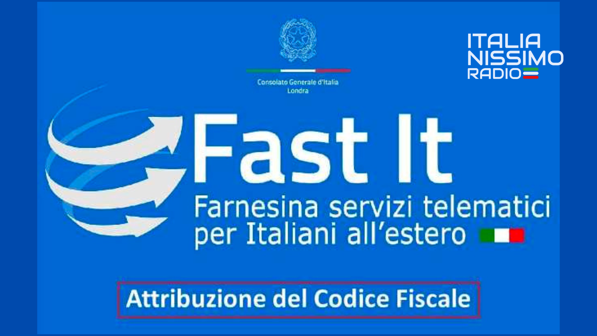 Código fiscal a través del portal Fast It: la prueba comienza en Londres