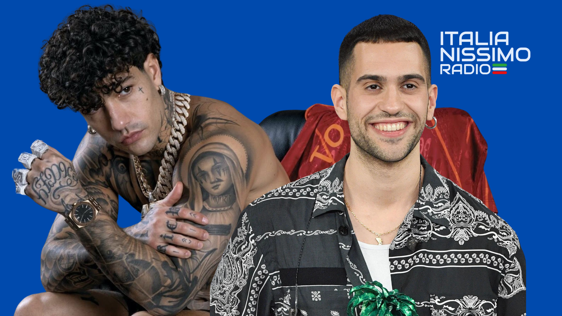 Tony Effe y Mahmood: Reyes de la música italiana en 2024