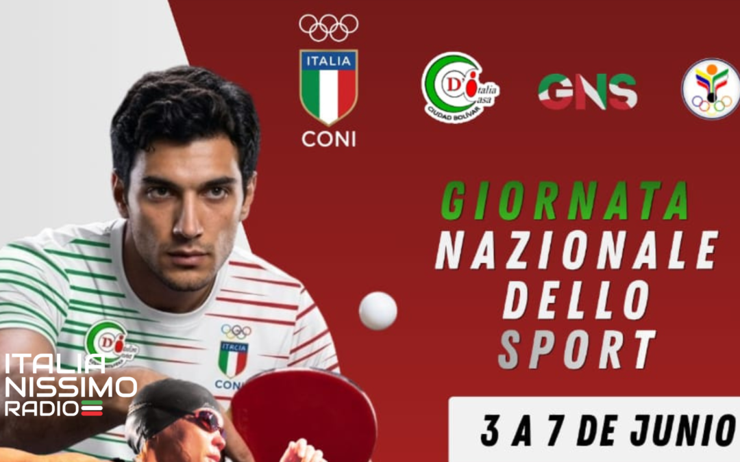 La Casa D’Italia de Ciudad Bolívar convoca a la colectividad para celebrar la Jornada Nacional del Deporte